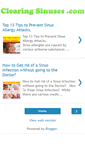 Mobile Screenshot of clearingsinuses.com